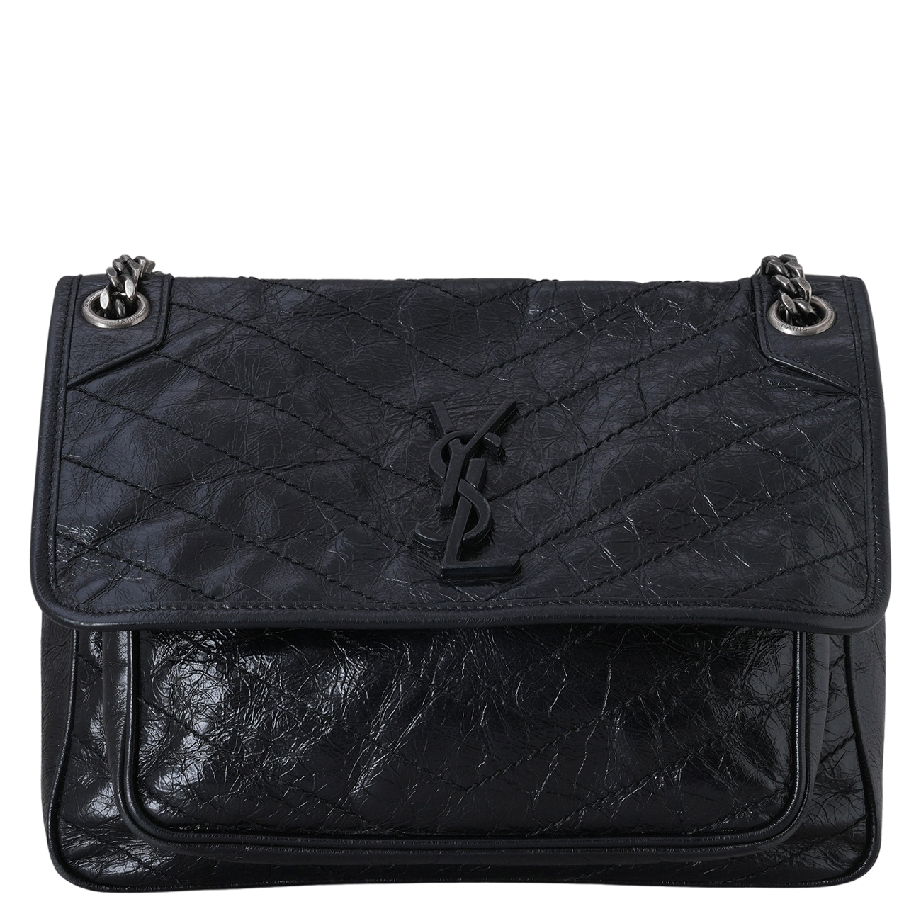 YVES SAINT LAURENT(USED)생로랑 498894 니키 미디움 체인 백